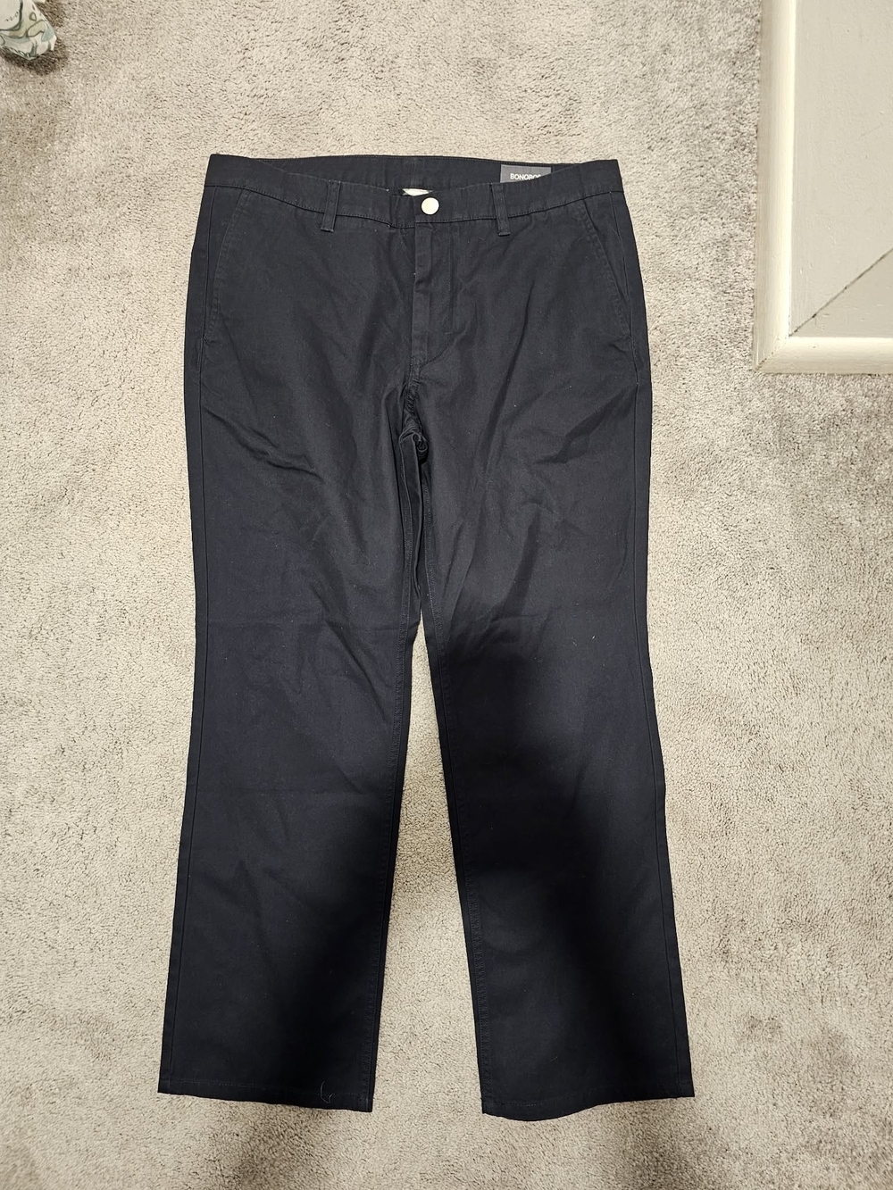 Bonobos Dark Blue Men's Chino Pants Size 35/30